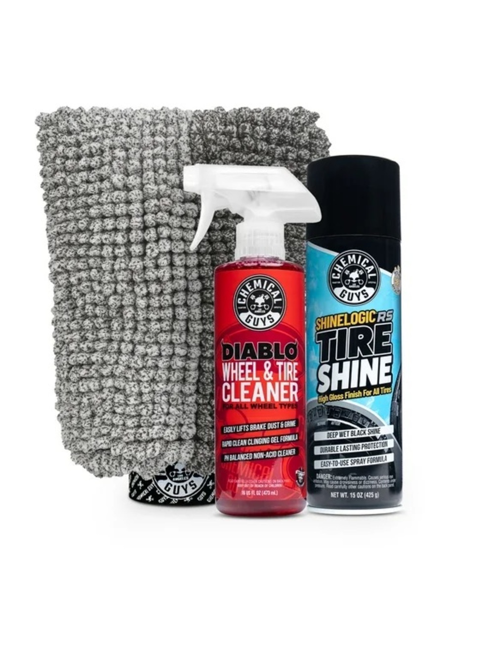 Wheel & Tire Clean & Shine Kit